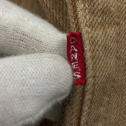 【中古品】【メンズ】 SUGAR CANE シュガーケーン BUTTON FLY DENIM PANT 砂糖黍 柿渋染 ボタンフライ デニムパンツ ボトムス 156-260615-hn-09-fur サイズ：32×34 カラー：ブラウン 万代Net店
