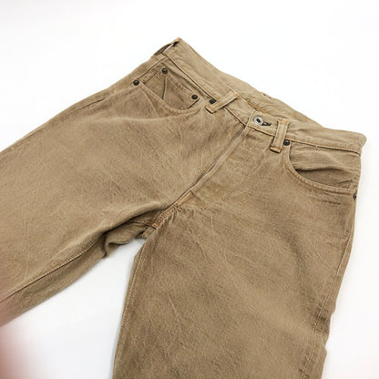 【現状渡し品】【メンズ】 WAREHOUSE ウエアハウス HELLER'S CAFE ヘラーズカフェ コットンパンツ ボトムス 156-251015-hn-02-fur サイズ：30 カラー：ベージュ 万代Net店