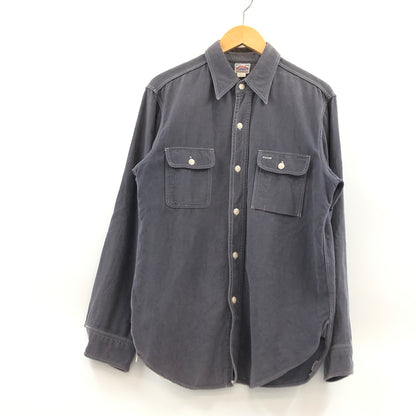 【中古品】【メンズ】 JOE MCCOY ジョーマッコイ 8HOUR UNION SANFORIZED L/S SHIRT エイトアワーユニオン サンフォライズド 長袖シャツ トップス 146-260615-hn-10-fur サイズ：15 カラー：グレー 万代Net店