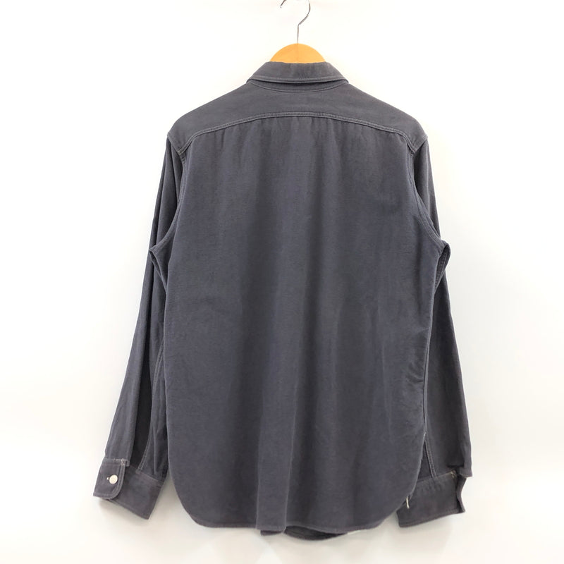 【中古品】【メンズ】 JOE MCCOY ジョーマッコイ 8HOUR UNION SANFORIZED L/S SHIRT エイトアワーユニオン サンフォライズド 長袖シャツ トップス 146-260615-hn-10-fur サイズ：15 カラー：グレー 万代Net店