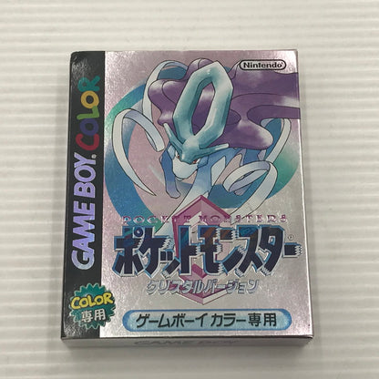 【中古品】 任天堂 GBCソフト ポケットモンスター クリスタルバージョン CGB-P-BXTJ(JPN) 開封済み 動作確認済 バックアップ電池の状態未確認 023-260901-ti-04-tagh 万代Net店