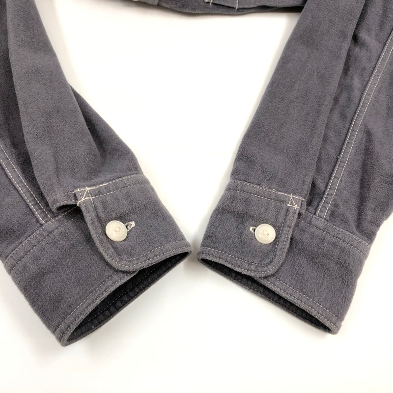 【中古品】【メンズ】 JOE MCCOY ジョーマッコイ 8HOUR UNION SANFORIZED L/S SHIRT エイトアワーユニオン サンフォライズド 長袖シャツ トップス 146-260615-hn-10-fur サイズ：15 カラー：グレー 万代Net店