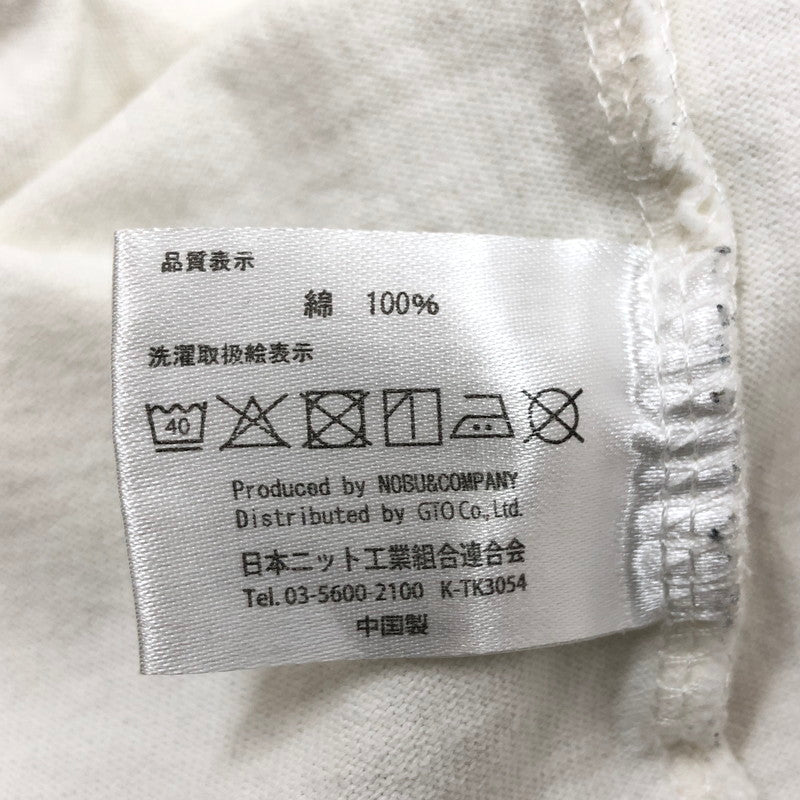 【中古品】【メンズ】 VANSON バンソン L/S Tee 長袖Tシャツ 重ね着風 トップス 145-260318-hn-03-fur サイズ：XL カラー：ホワイト/ブラック 万代Net店
