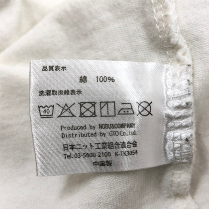 【中古品】【メンズ】 VANSON バンソン L/S Tee 長袖Tシャツ 重ね着風 トップス 145-260318-hn-03-fur サイズ：XL カラー：ホワイト/ブラック 万代Net店