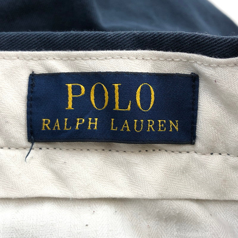 【現状渡し品】【メンズ】 POLO RALPH LAUREN ポロ・ラルフローレン CLASSIC FIT CHINO PANT クラシックフィット チノパンツ ボトムス 158-260103-hn-01-fur サイズ：32/30 カラー：ネイビー 万代Net店