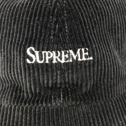 【中古品】【メンズ/レディース】 Supreme シュプリーム CORDUROY 6-PANEL CAP 149-260304-SY-04-iwa 万代Net店