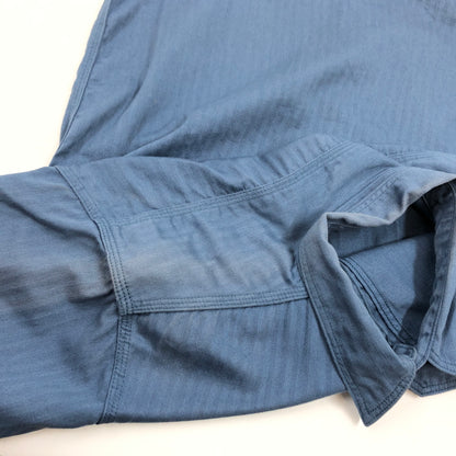 【中古品】【メンズ】 JOE MCCOY ジョーマッコイ 8HOUR UNION WORK SHIRT エイトアワーユニオン ワークシャツ 長袖シャツ トップス 145-260615-hn-11-fur サイズ：16 カラー：ブルー系 万代Net店