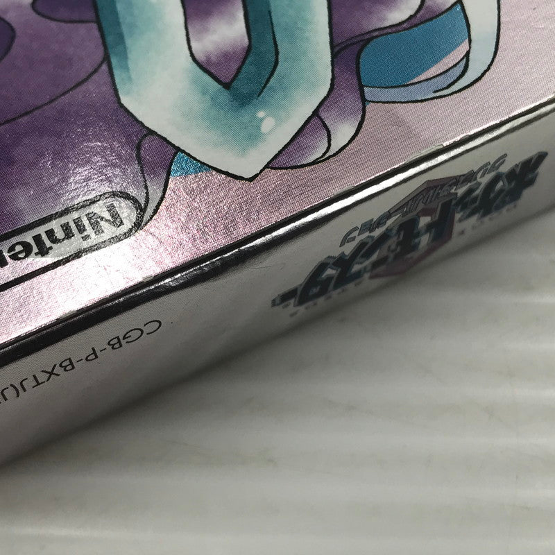 【中古品】 任天堂 GBCソフト ポケットモンスター クリスタルバージョン CGB-P-BXTJ(JPN) 開封済み 動作確認済 バックアップ電池の状態未確認 023-260901-ti-04-tagh 万代Net店