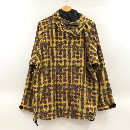 【現状渡し品】【メンズ】 A BATHING APE アベイシングエイプ ×PEEL SLOWLY AND SEE ピールスローリーアンドシー NYLON JACKET ナイロンジャケット アウター 142-260615-hn-12-fur サイズ：M カラー：イエロー/ブラウン系 万代Net店
