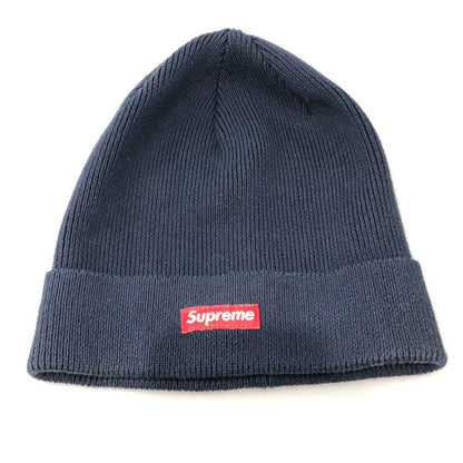 【中古品】Supreme シュプリーム ネイビー ニット帽 ビーニー 149-260304-SY-07-iwa 万代Net店