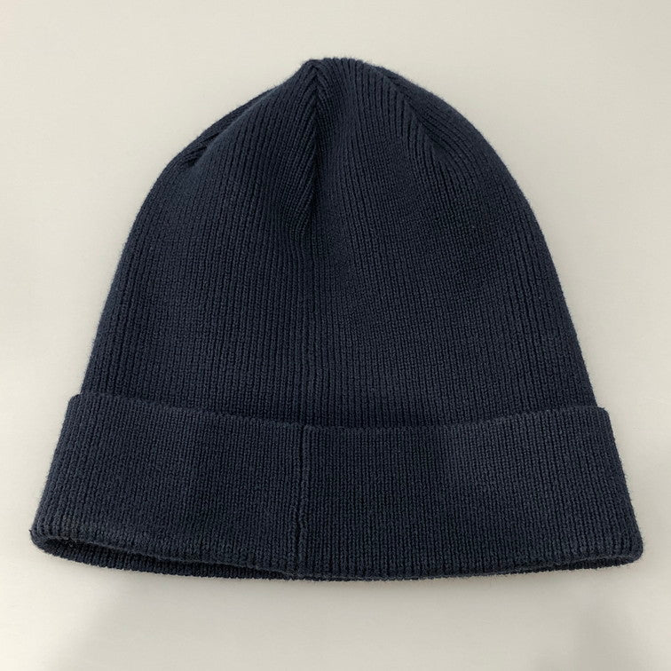 【中古品】Supreme シュプリーム ネイビー ニット帽 ビーニー 149-260304-SY-07-iwa 万代Net店