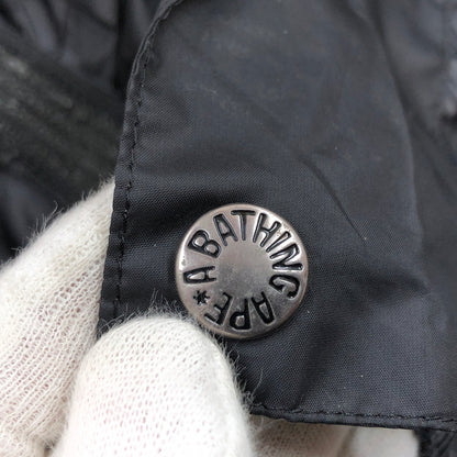 【現状渡し品】【メンズ】 A BATHING APE アベイシングエイプ ×PEEL SLOWLY AND SEE ピールスローリーアンドシー NYLON JACKET ナイロンジャケット アウター 142-260615-hn-12-fur サイズ：M カラー：イエロー/ブラウン系 万代Net店