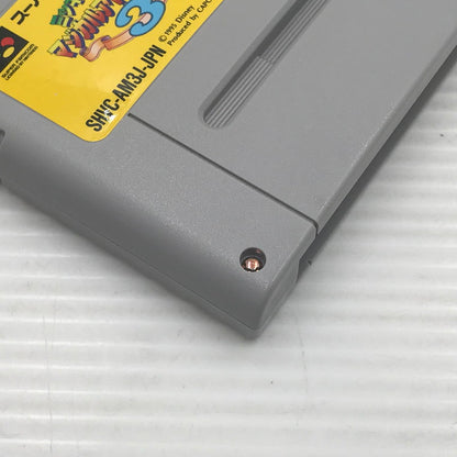【中古品】 カプコン スーパーファミコンソフト ミッキーとドナルド マジカルアドベンチャー3 SHVC-P-AM3J(JPN) SFC 動作確認済 箱ヤケ大 023-260901-ti-05-tagh 万代Net店