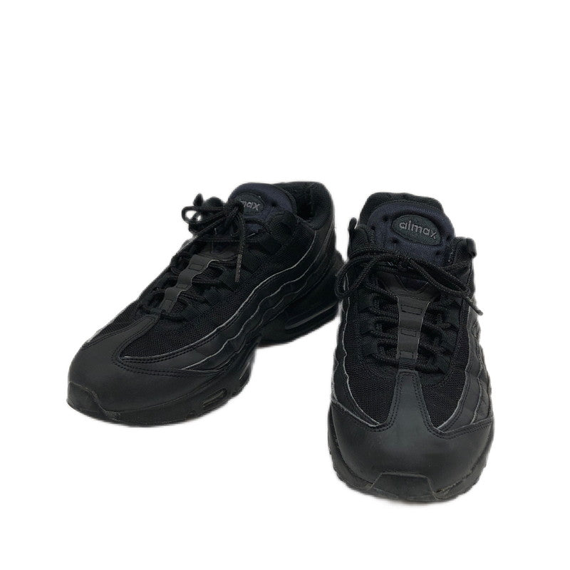 【ジャンク品】【メンズ】 NIKE ナイキ AIR MAX 95 ESSENTIAL CI3705-001 エアマックス95 エッセンシャル スニーカー シューズ 靴 160-251015-hn-05-fur サイズ：28.5cm US 10.5 カラー：ブラック/ダークグレー 万代Net店