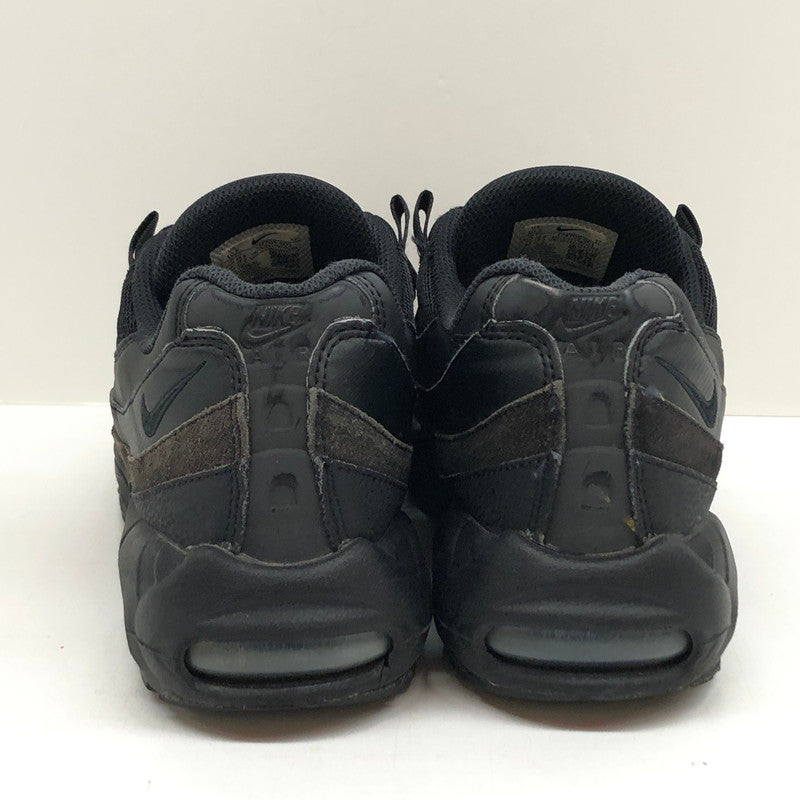 【ジャンク品】【メンズ】 NIKE ナイキ AIR MAX 95 ESSENTIAL CI3705-001 エアマックス95 エッセンシャル スニーカー シューズ 靴 160-251015-hn-05-fur サイズ：28.5cm US 10.5 カラー：ブラック/ダークグレー 万代Net店