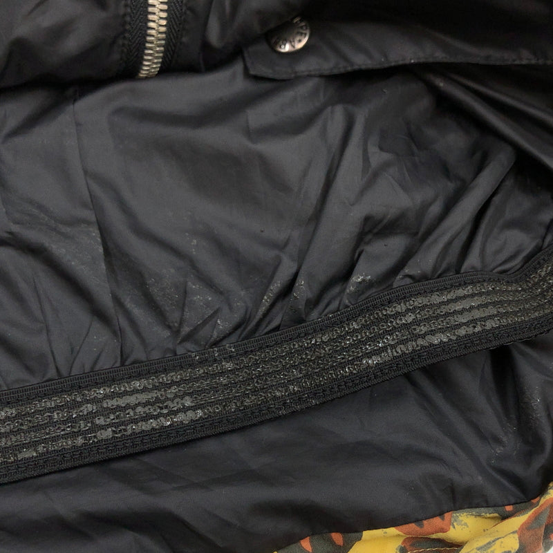 【現状渡し品】【メンズ】 A BATHING APE アベイシングエイプ ×PEEL SLOWLY AND SEE ピールスローリーアンドシー NYLON JACKET ナイロンジャケット アウター 142-260615-hn-12-fur サイズ：M カラー：イエロー/ブラウン系 万代Net店