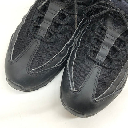 【ジャンク品】【メンズ】 NIKE ナイキ AIR MAX 95 ESSENTIAL CI3705-001 エアマックス95 エッセンシャル スニーカー シューズ 靴 160-251015-hn-05-fur サイズ：28.5cm US 10.5 カラー：ブラック/ダークグレー 万代Net店