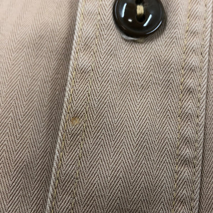 【中古品】【メンズ】 BUZZ RICKSON'S バズリクソンズ HERRINGBONE WORK SHIRT BR26081 ヘリンボーン ワークシャツ 長袖シャツ トップス 145-260615-hn-13-fur サイズ：15-15 1/2 カラー：ベージュ系 万代Net店