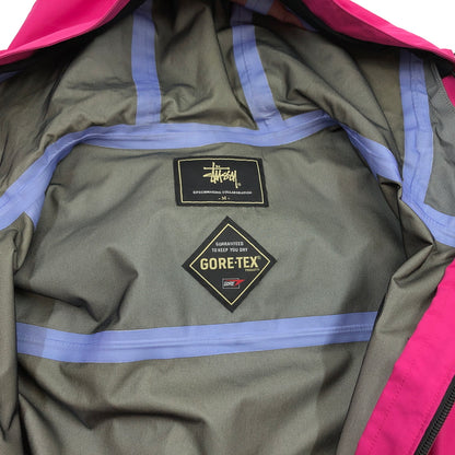 【ジャンク品】【メンズ】 STUSSY ステューシー GORE-TEX EX COMFORT MOUNTAIN PARKER ゴアテックス コンフォート マウンテンパーカー ジャケット アウター 142-260615-hn-15-fur サイズ：M カラー：ピンク 万代Net店