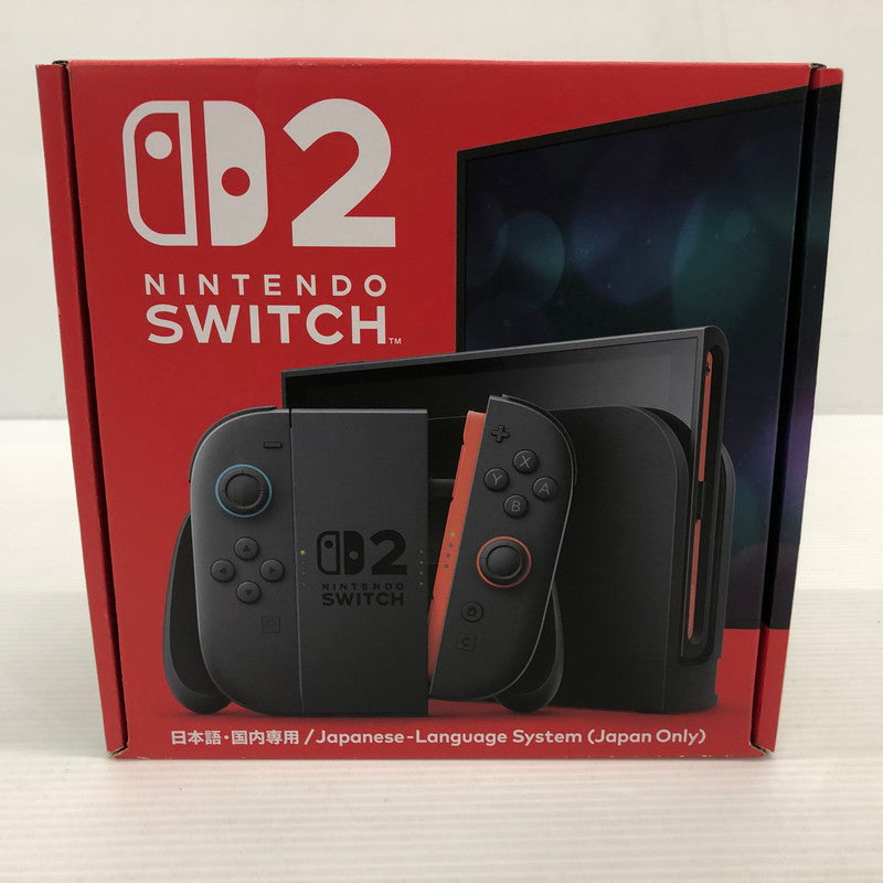 【未使用品】 Nintendo Switch2 ニンテンドースイッチ2 国内版 日本語版 BEE-S-KB6CA 035-261006-ns-09-tei 万代Net店