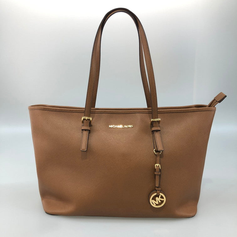 【中古品】【メンズ/レディース】 Michael Kors マイケルコース トートバッグ マイケルコース ブラウン 茶色 バッグ 188-260306-SY-02-iwa 万代Net店
