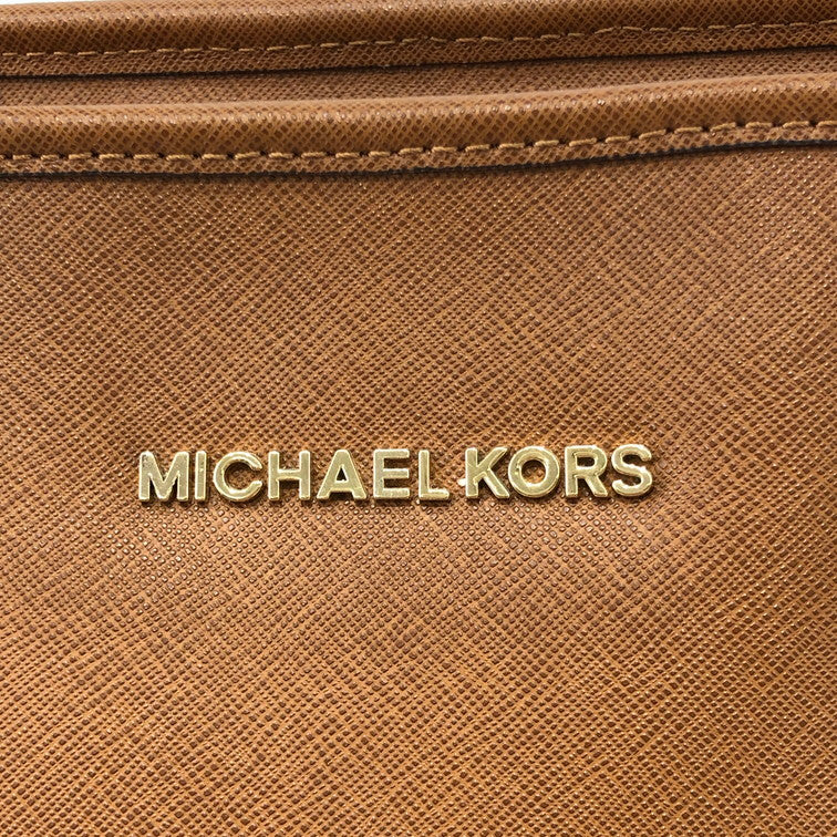 【中古品】【メンズ/レディース】 Michael Kors マイケルコース トートバッグ マイケルコース ブラウン 茶色 バッグ 188-260306-SY-02-iwa 万代Net店