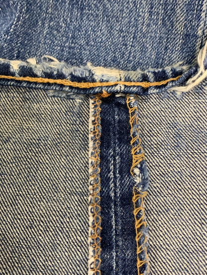 【現状渡し品】【メンズ】 リーバイス 60’s 505 DENIM PANTS VINTAGE 60年代 505 デニムパンツ ボトムス ジーンズ ボタン裏刻印 4 ヴィンテージ 157-251210-kk-57-min サイズ：表記なし 下記参照 カラー：ライトインディゴ 万代Net店