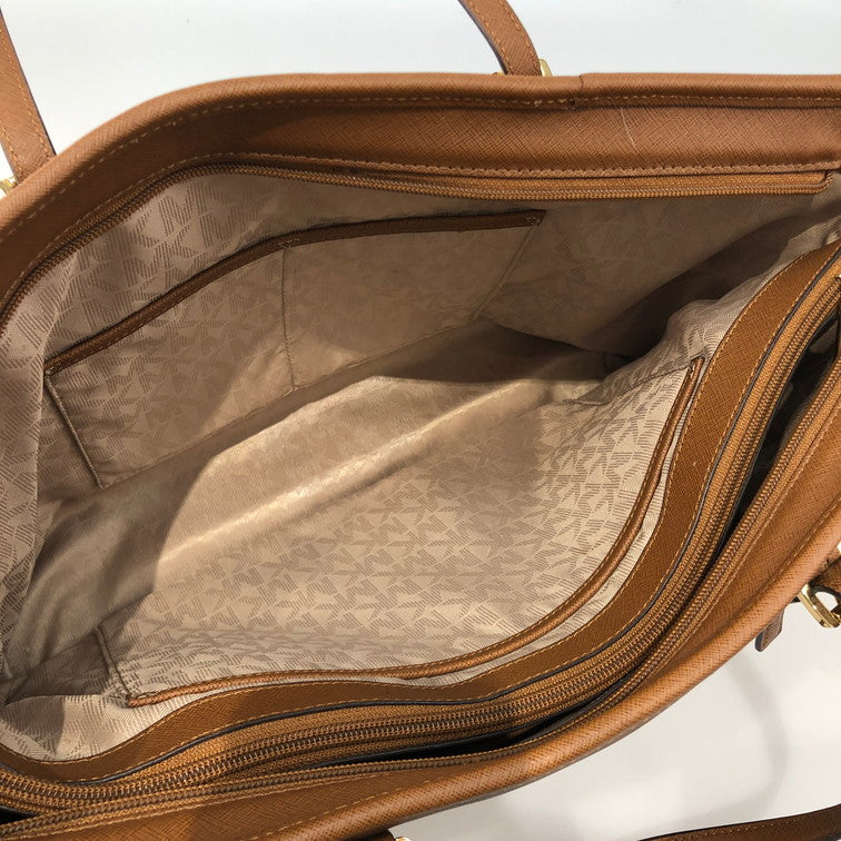 【中古品】【メンズ/レディース】 Michael Kors マイケルコース トートバッグ マイケルコース ブラウン 茶色 バッグ 188-260306-SY-02-iwa 万代Net店