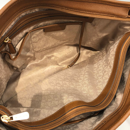 【中古品】【メンズ/レディース】 Michael Kors マイケルコース トートバッグ マイケルコース ブラウン 茶色 バッグ 188-260306-SY-02-iwa 万代Net店