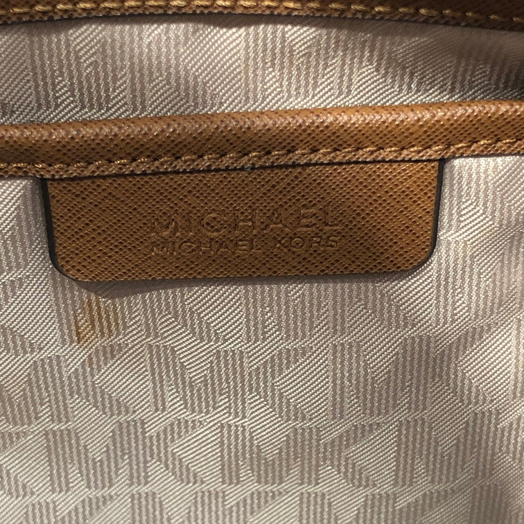 【中古品】【メンズ/レディース】 Michael Kors マイケルコース トートバッグ マイケルコース ブラウン 茶色 バッグ 188-260306-SY-02-iwa 万代Net店