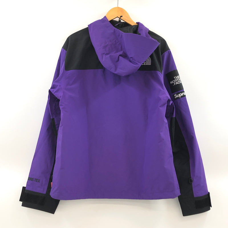 【中古品】【メンズ】 SUPREME シュプリーム × THE NORTH FACE ザ・ノースフェイス ARC LOGO MOUNTAIN PARKA NP11901I アーチロゴ マウンテンパーカー ジャケット アウター 149-260617-hn-01-fur サイズ：M カラー：パープル/ブラック 万代Net店