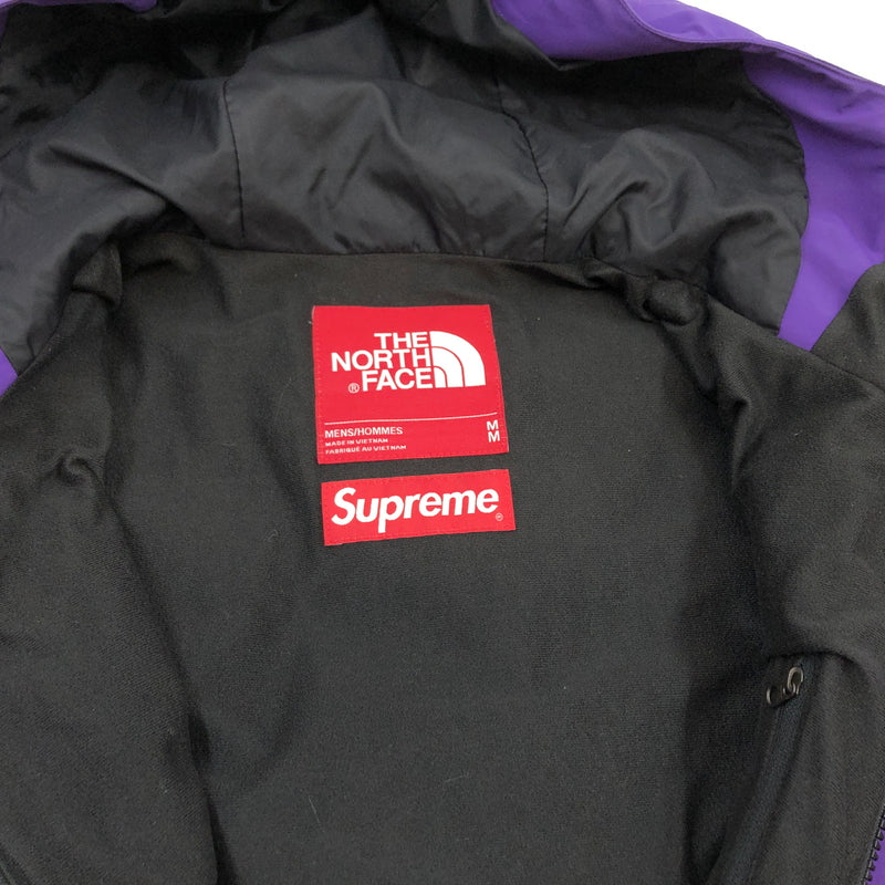 【中古品】【メンズ】 SUPREME シュプリーム × THE NORTH FACE ザ・ノースフェイス ARC LOGO MOUNTAIN PARKA NP11901I アーチロゴ マウンテンパーカー ジャケット アウター 149-260617-hn-01-fur サイズ：M カラー：パープル/ブラック 万代Net店
