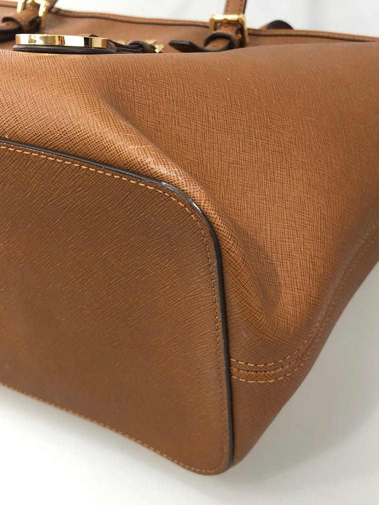 【中古品】【メンズ/レディース】 Michael Kors マイケルコース トートバッグ マイケルコース ブラウン 茶色 バッグ 188-260306-SY-02-iwa 万代Net店