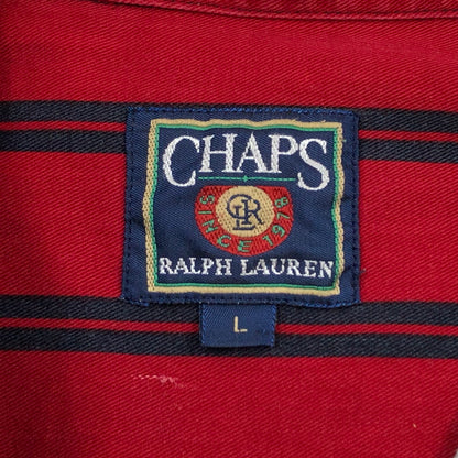 【中古品】【メンズ】 CHAPS RALPH LAUREN チャップス ラルフローレン 長袖シャツ カジュアルシャツ トップス 146-260318-hn-08-fur サイズ：L カラー：マルチカラー 万代Net店