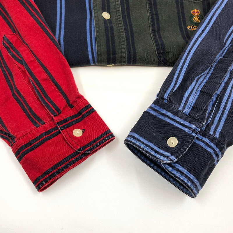 【中古品】【メンズ】 CHAPS RALPH LAUREN チャップス ラルフローレン 長袖シャツ カジュアルシャツ トップス 146-260318-hn-08-fur サイズ：L カラー：マルチカラー 万代Net店