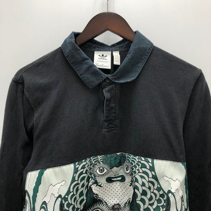 【中古品】【メンズ】 adidas アディダス ADIDAS×田名網 敬一 ラガーシャツ (fuz) 147-250326-SU-07-tom 万代Net店