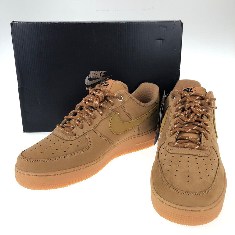 【中古美品】【メンズ】 NIKE ナイキ AIR FORCE 1 LOW ’07 WB FLAX WHEAT 160-250226-SY-12-iwa カラー：キャメル系 万代Net店