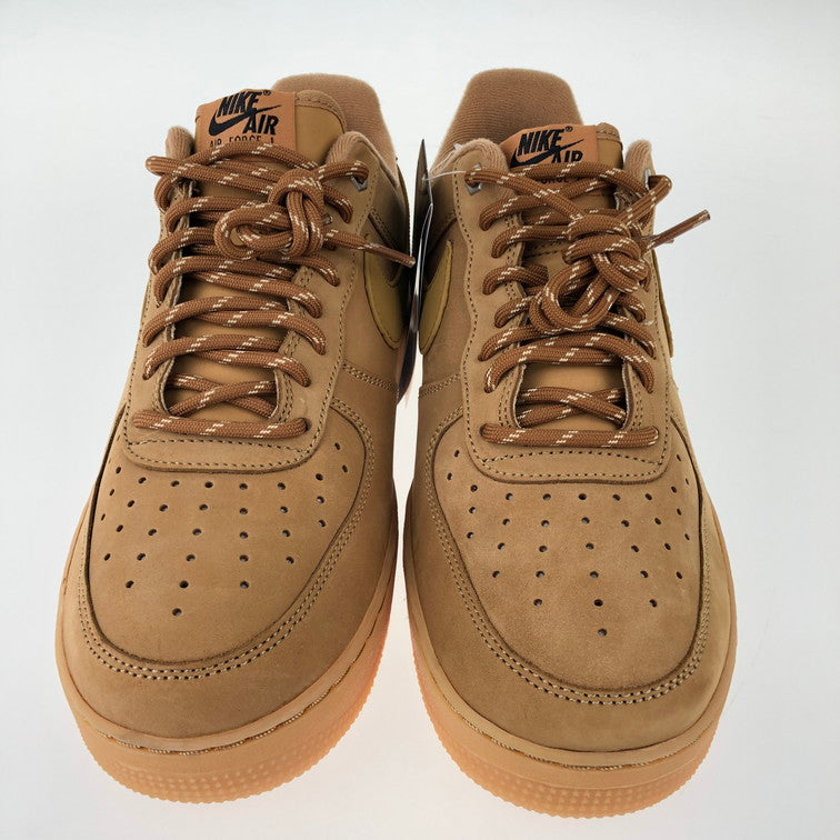 【中古美品】【メンズ】 NIKE ナイキ AIR FORCE 1 LOW ’07 WB FLAX WHEAT 160-250226-SY-12-iwa カラー：キャメル系 万代Net店