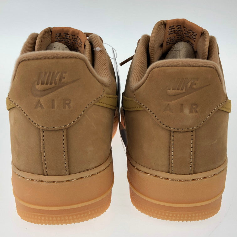 【中古美品】【メンズ】 NIKE ナイキ AIR FORCE 1 LOW ’07 WB FLAX WHEAT 160-250226-SY-12-iwa カラー：キャメル系 万代Net店