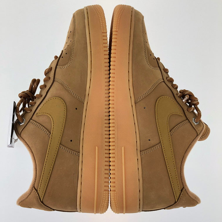 【中古美品】【メンズ】 NIKE ナイキ AIR FORCE 1 LOW ’07 WB FLAX WHEAT 160-250226-SY-12-iwa カラー：キャメル系 万代Net店