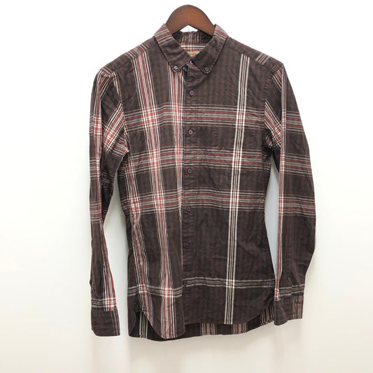 【中古品】【メンズ】 BURBERRY バーバリー BURBERRY LONDON 長袖 チェックシャツ (fuz) 141-250326-SU-08-tom サイズ：S 万代Net店