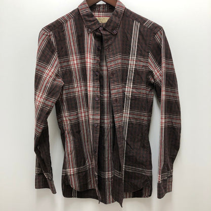 【中古品】【メンズ】 BURBERRY バーバリー BURBERRY LONDON 長袖 チェックシャツ (fuz) 141-250326-SU-08-tom サイズ：S 万代Net店