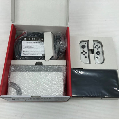 【未使用品】 Nintendo Switch 有機ELモデルJoy-Con(L)/(R) ホワイト HEG-S-KAAAA 034-261007-ns-05-tei 万代Net店