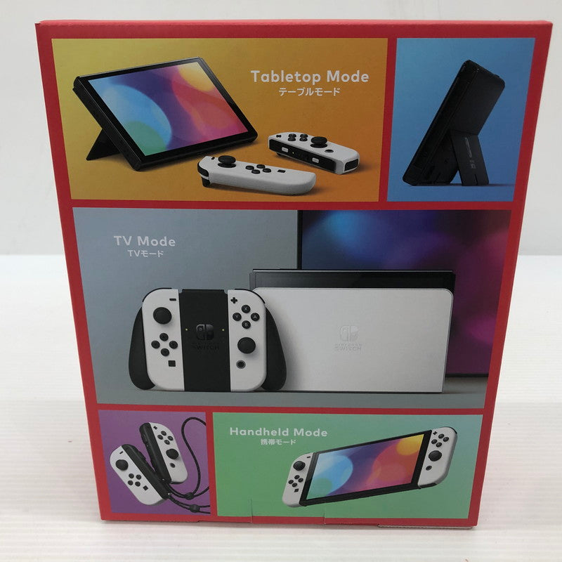 【未使用品】 Nintendo Switch 有機ELモデルJoy-Con(L)/(R) ホワイト HEG-S-KAAAA 034-261007-ns-06-tei 万代Net店
