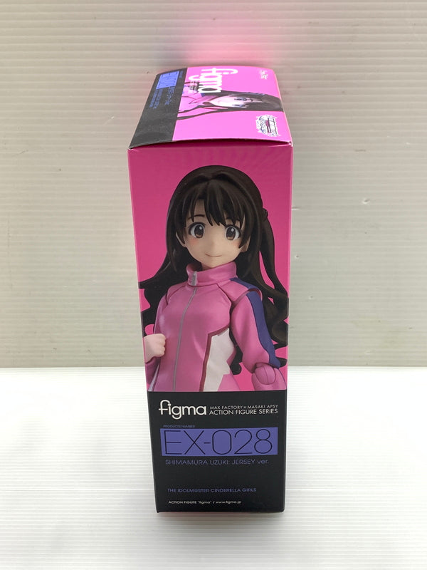 【中古美品】 figma 島村卯月 ジャージver. シンデレラガールズ アクションフィギュア 053-260108-zi-02-min 万代Net店