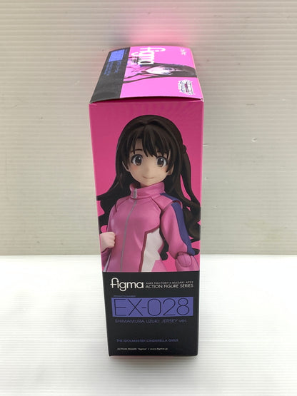 【中古美品】 figma 島村卯月 ジャージver. シンデレラガールズ アクションフィギュア 053-260108-zi-02-min 万代Net店