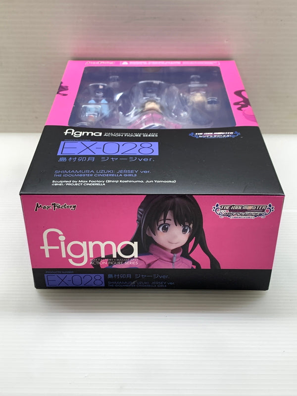 【中古美品】 figma 島村卯月 ジャージver. シンデレラガールズ アクションフィギュア 053-260108-zi-02-min 万代Net店