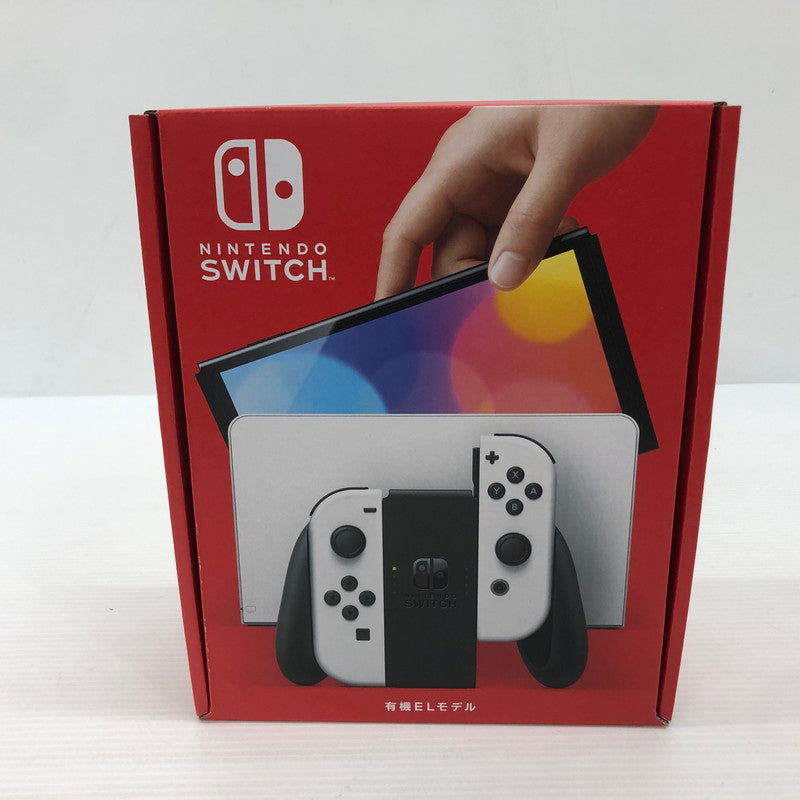 【未使用品】 Nintendo Switch 有機ELモデルJoy-Con(L)/(R) ホワイト HEG-S-KAAAA 034-261007-ns-07-tei 万代Net店