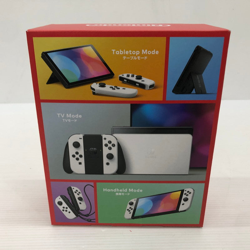 【未使用品】 Nintendo Switch 有機ELモデルJoy-Con(L)/(R) ホワイト HEG-S-KAAAA 034-261007-ns-07-tei 万代Net店