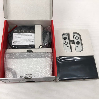 【未使用品】 Nintendo Switch 有機ELモデルJoy-Con(L)/(R) ホワイト HEG-S-KAAAA 034-261007-ns-07-tei 万代Net店
